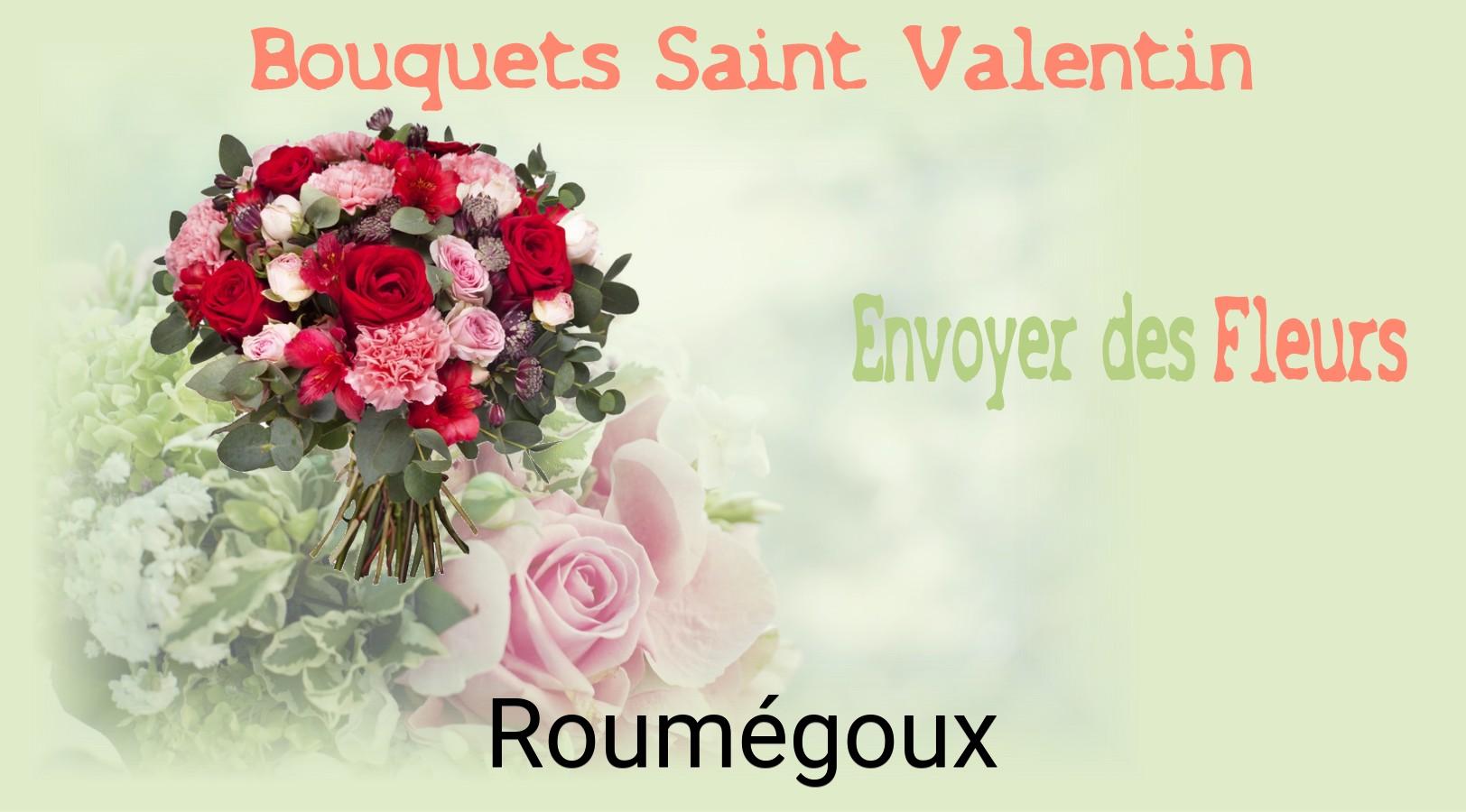 Roses de Saint-Valentin livrées à Roumégoux